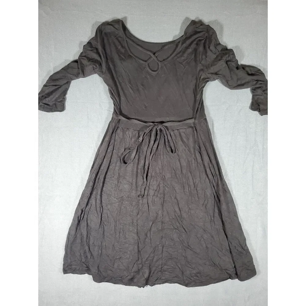 Justice Girls‎ Unicorn Dress 3/4 Sleeve Black Size 12
